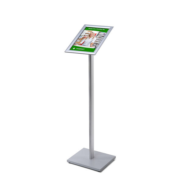 Picture of MENU INFO FLOOR STAND A4 25 MM MITRED CORNERS